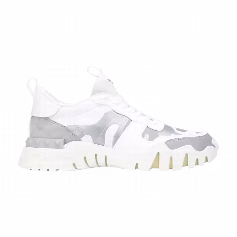 Valentino Wmns Rockrunner Plus Low 'White Silver Grey'