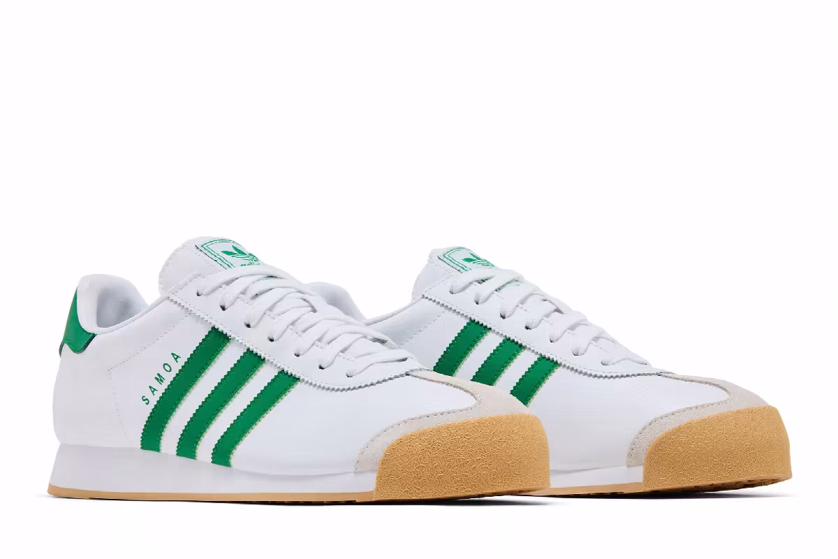 adidas Samoa White Green, view 9