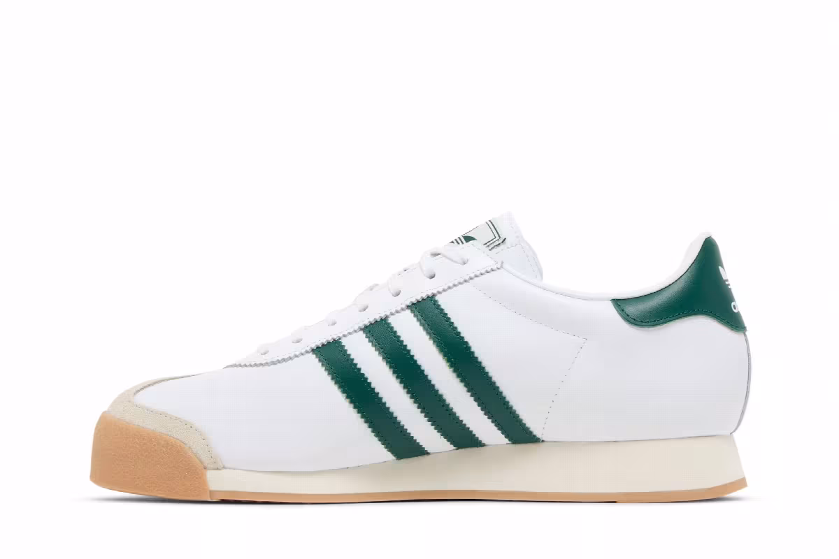 Adidas Samoa White Collegiate Green, view 4