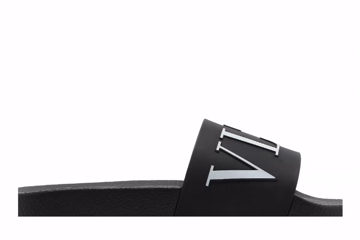 Valentino VLTN Pool Slider Black, view 3