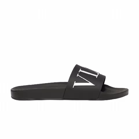 Valentino VLTN Rubber Slider 'Black'