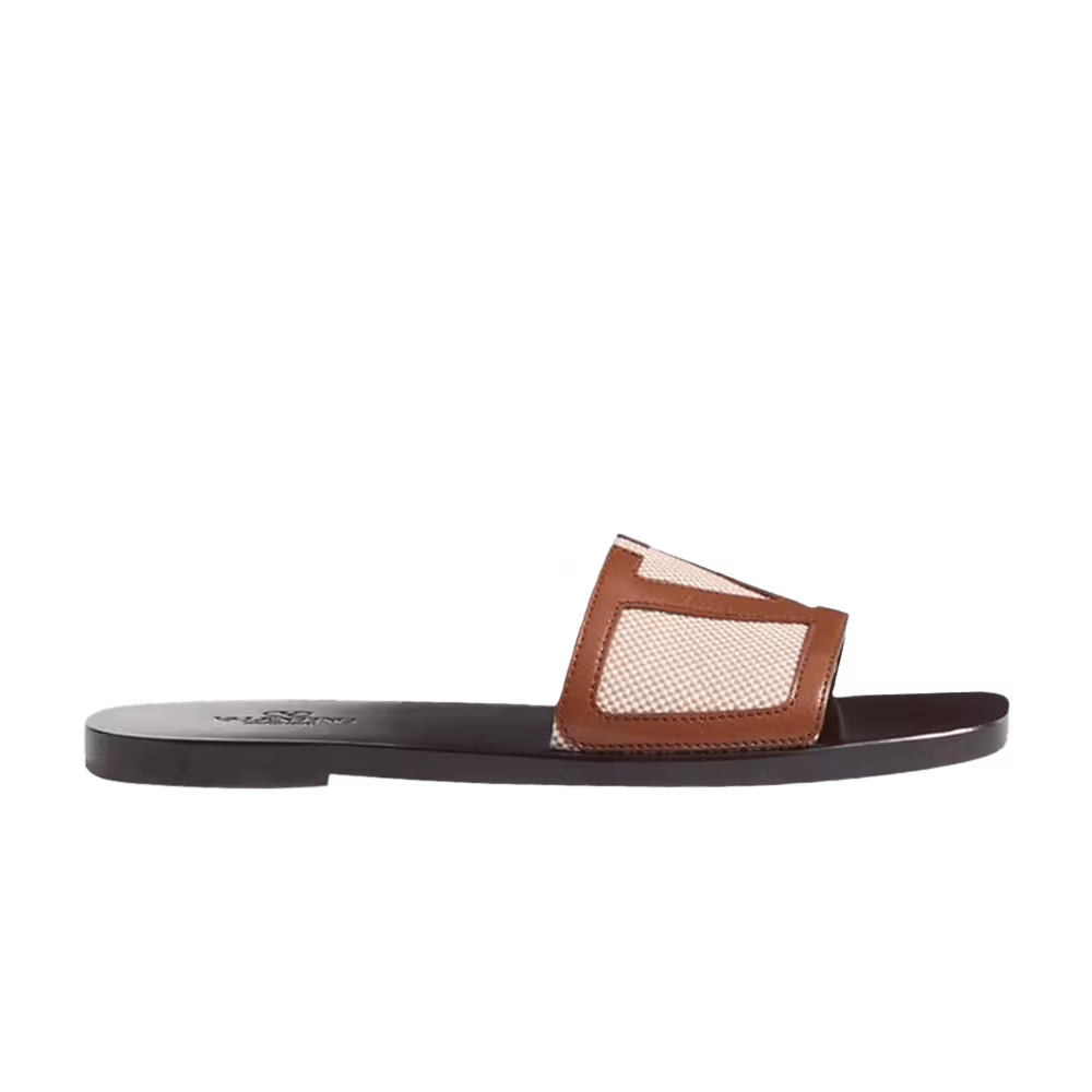 Valentino Viva Superstar Slide Natural Tobacco