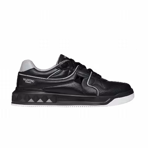 Valentino One Stud Low 'Black Grey'