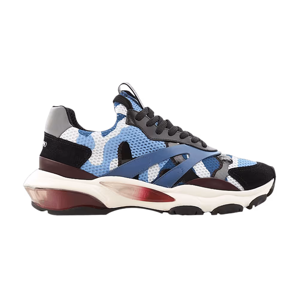 Valentino Bounce Bluette Camouflage