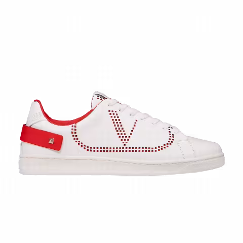 Valentino Backnet Sneaker 'White Pure Red'