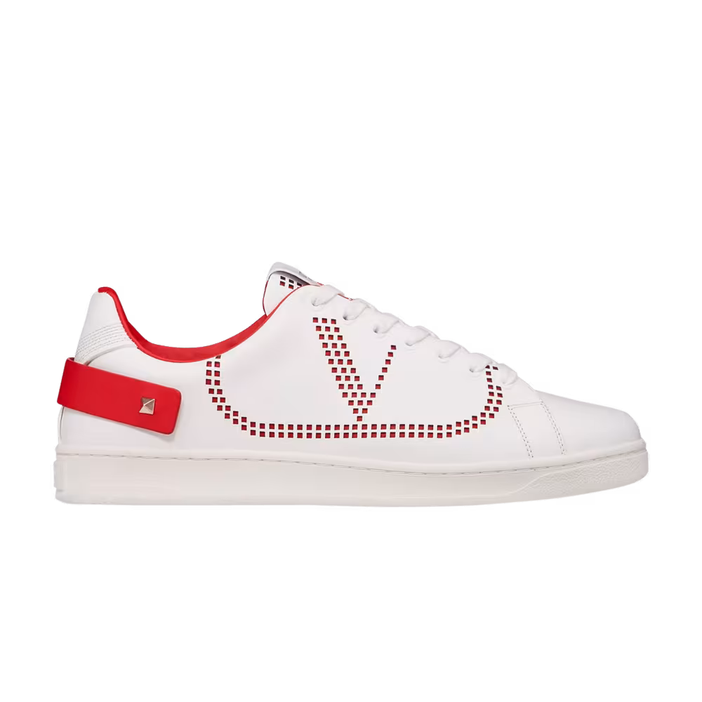 Valentino Backnet Sneaker White Pure Red