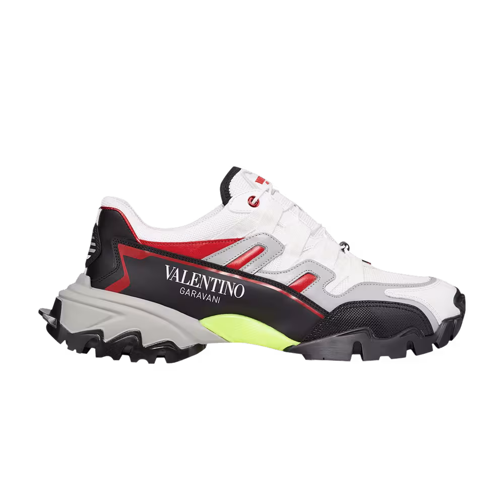 Valentino Climbers Trainer White Black