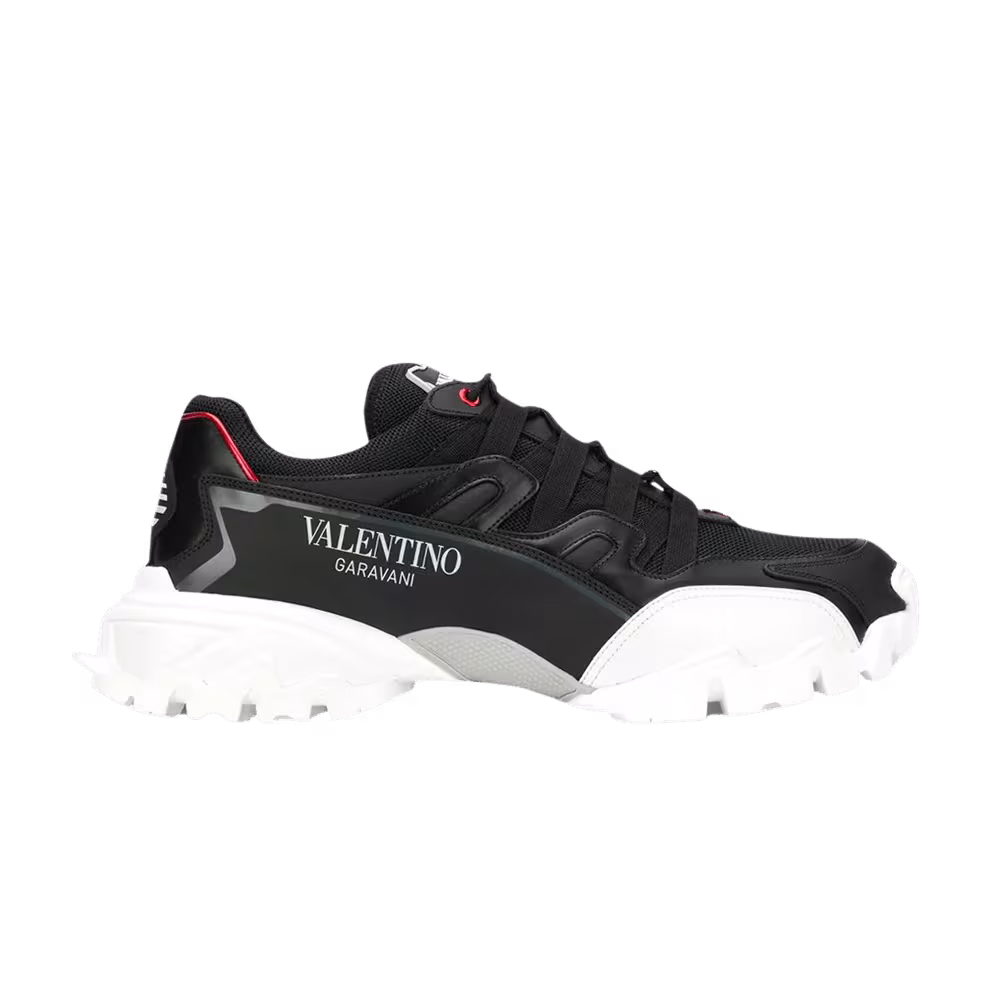 Valentino Climbers Trainer Black Red