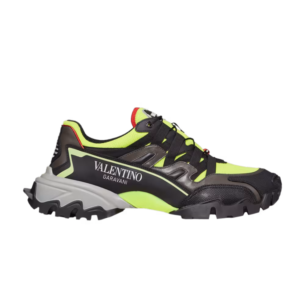 Valentino Climbers Trainer Fluorescent Yellow