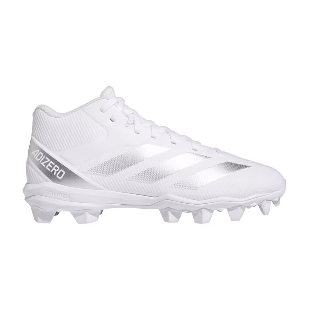 Adidas Adizero Impact.2 Molded White Silver Metallic