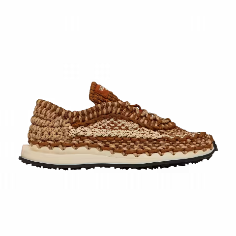 Valentino Crochet Sneakers 'Saddle Brown'