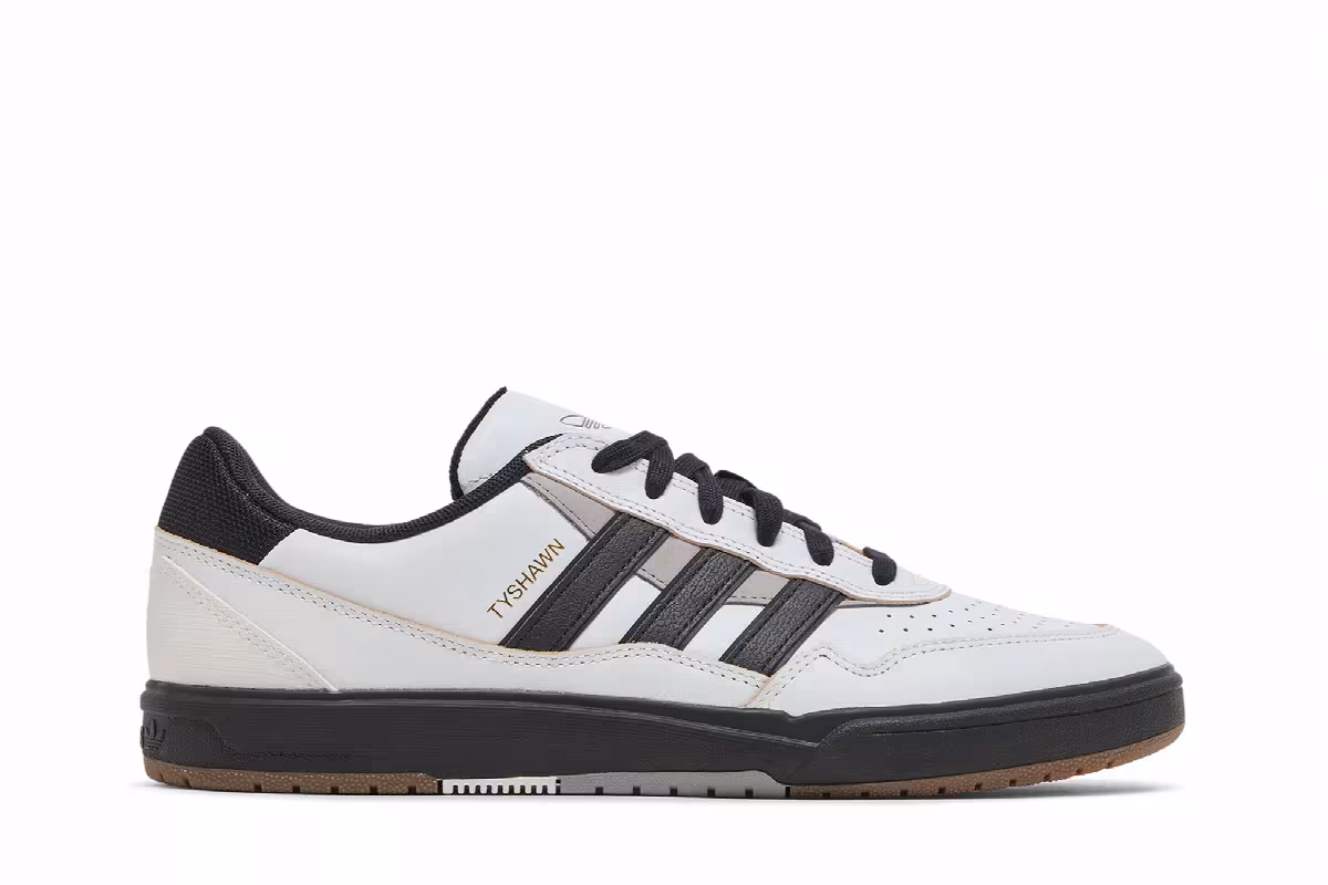 adidas Tyshawn 2 White Black, view 2