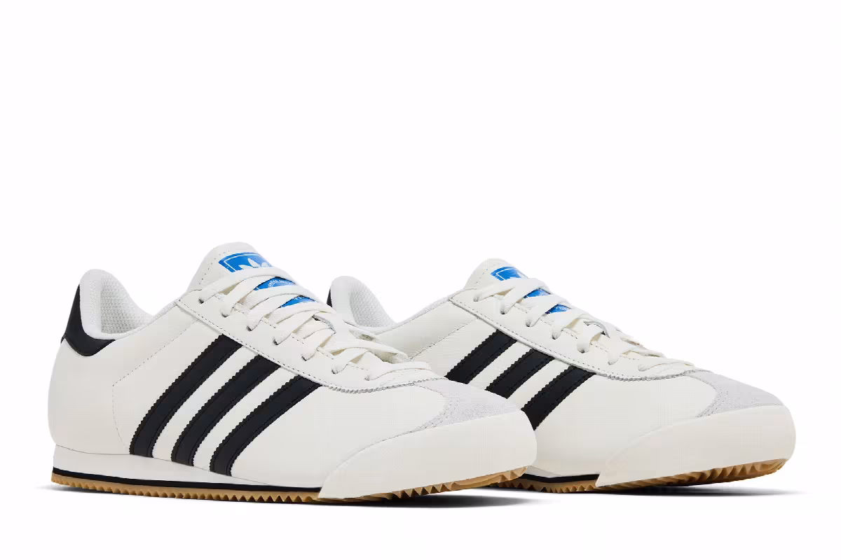 adidas K 74 White Black Gum, view 9