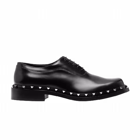 Valentino M-Way Rockstud Derby 'Black'