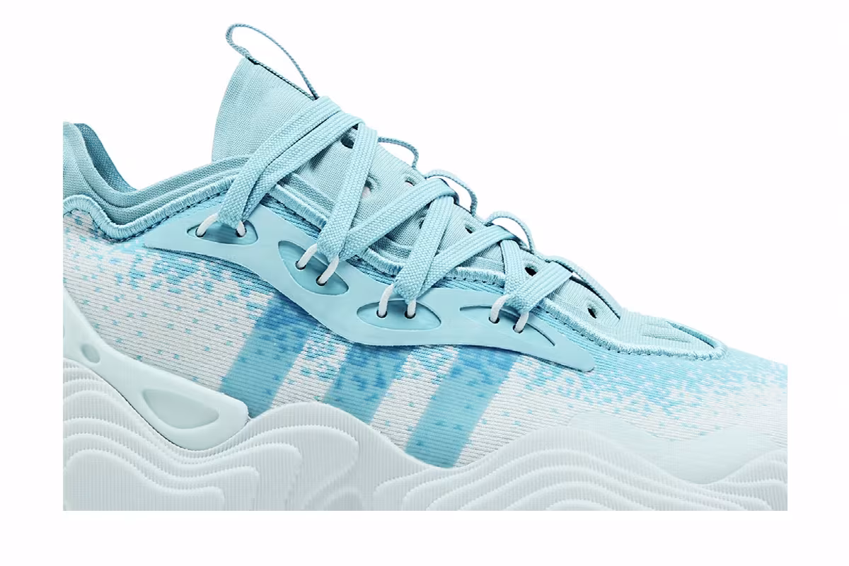 adidas Trae Young 3 Semi Blue Burst, view 3
