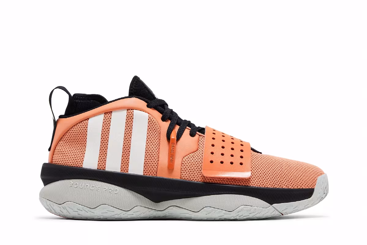 adidas Dame 8 EXTPLY Hazy Copper, view 2