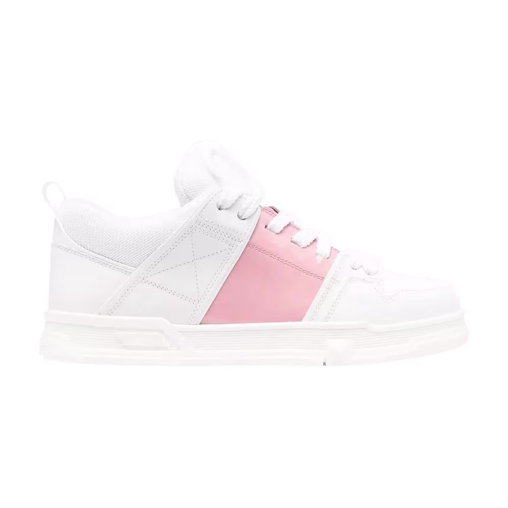 Valentino Women's Open Skate Sneaker White Coral Blush