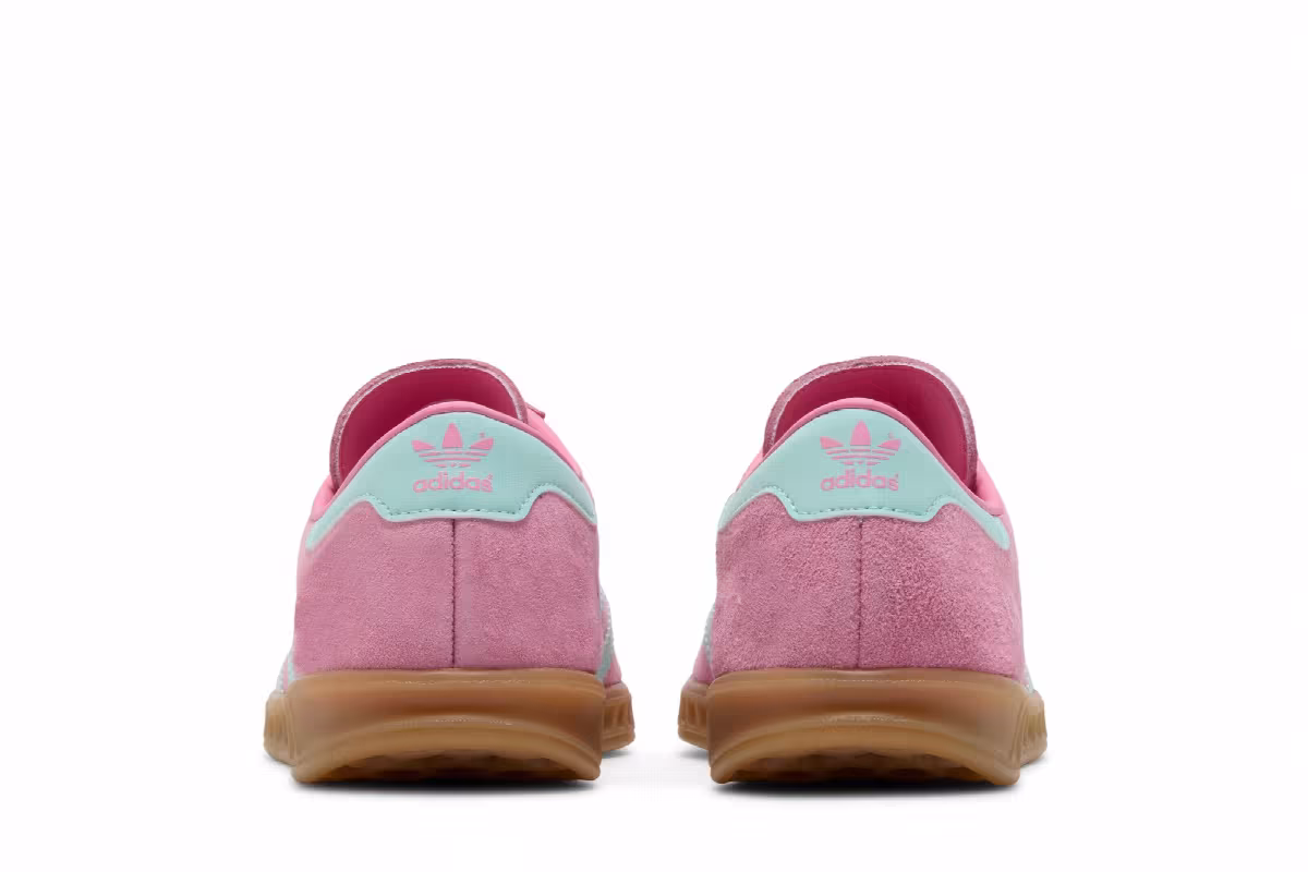 adidas Women's Hamburg Bliss Pink Semi Flash Aqua, view 7