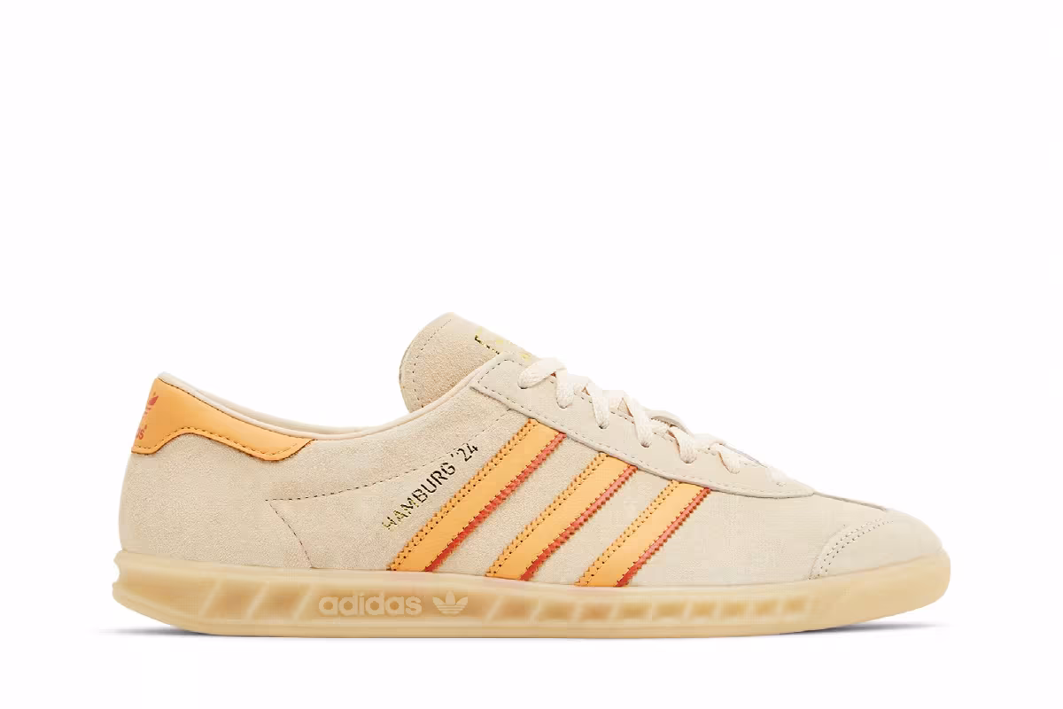 adidas Hamburg 24 Crystal Sand Hazy Orange, view 2