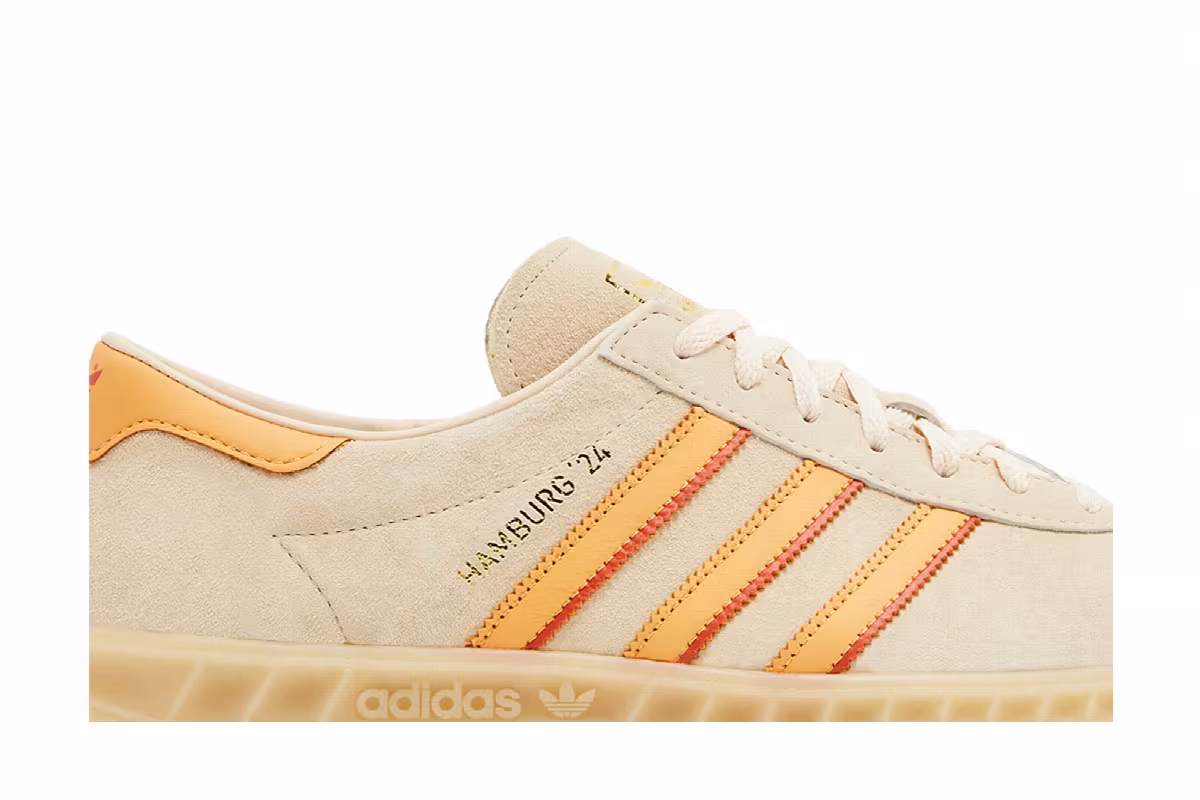 adidas Hamburg 24 Crystal Sand Hazy Orange, view 3