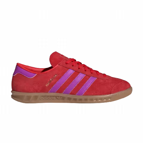 Adidas Wmns Hamburg 'Red Purple Burst Gum'