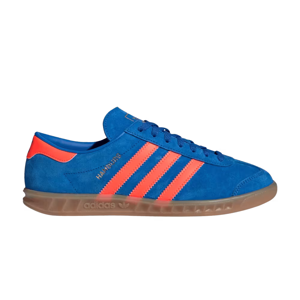 adidas Women's Hamburg Blue Bird Solar Orange