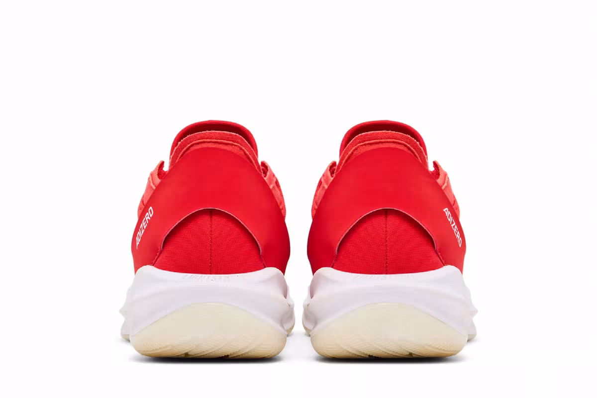 adidas Adizero Select 2.0 Low White Red, view 7