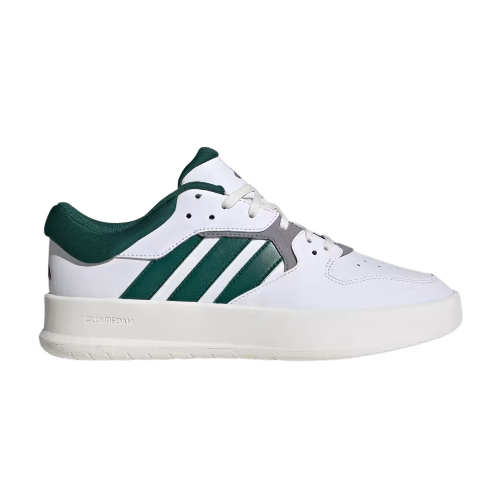 adidas Court 24 White Collegiate Green