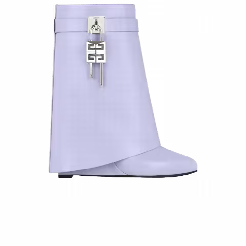Givenchy Wmns Shark Lock Biker Ankle Boot 'Lavender'