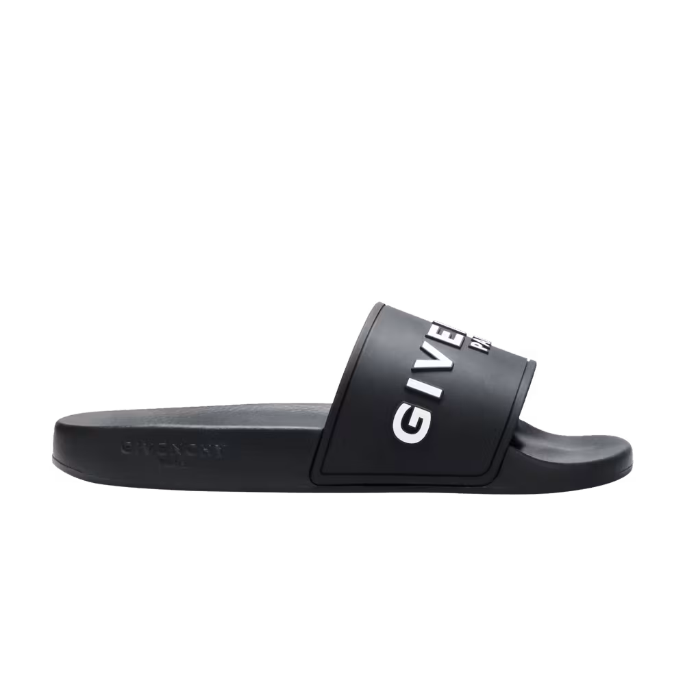 Givenchy Slide Black White