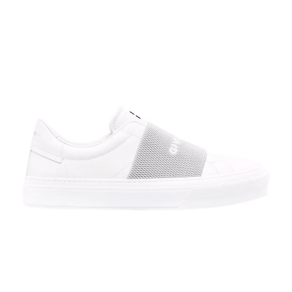 Givenchy City Court Webbing White Grey