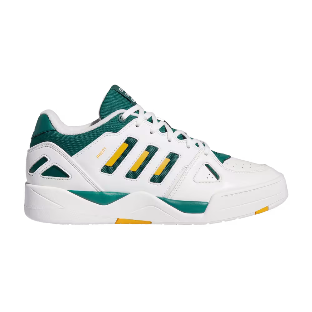 Adidas Midcity Low White Collegiate Green Yellow