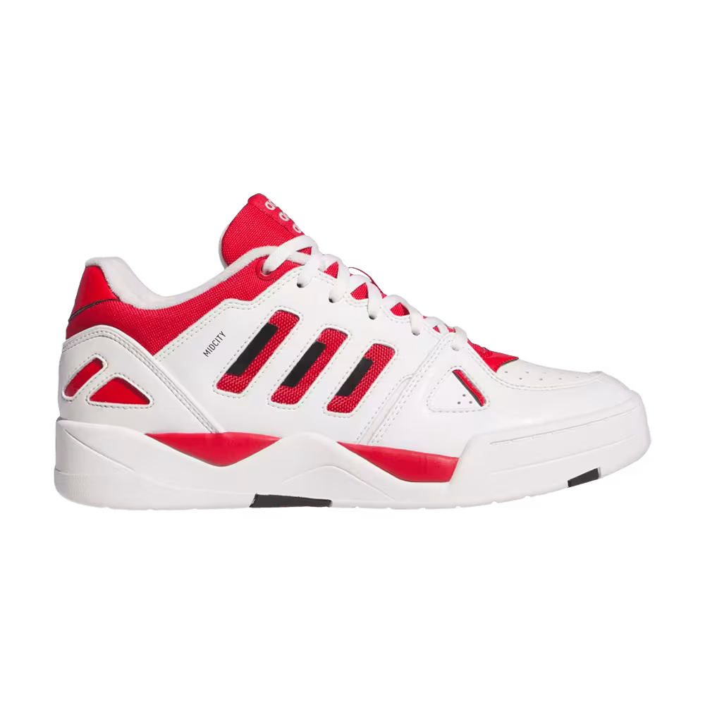 Adidas Midcity Low White Collegiate Red