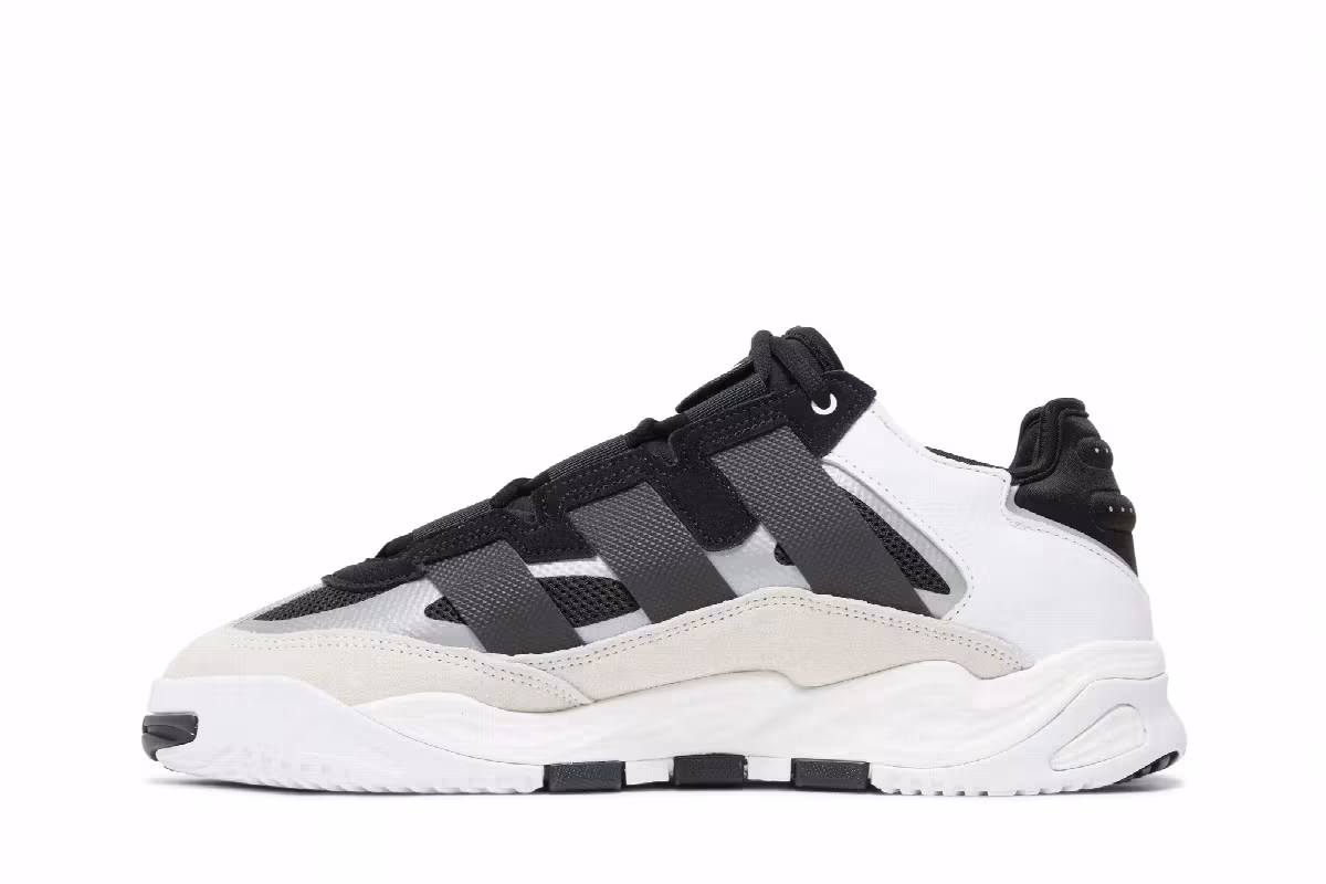 adidas Niteball Black White, view 4