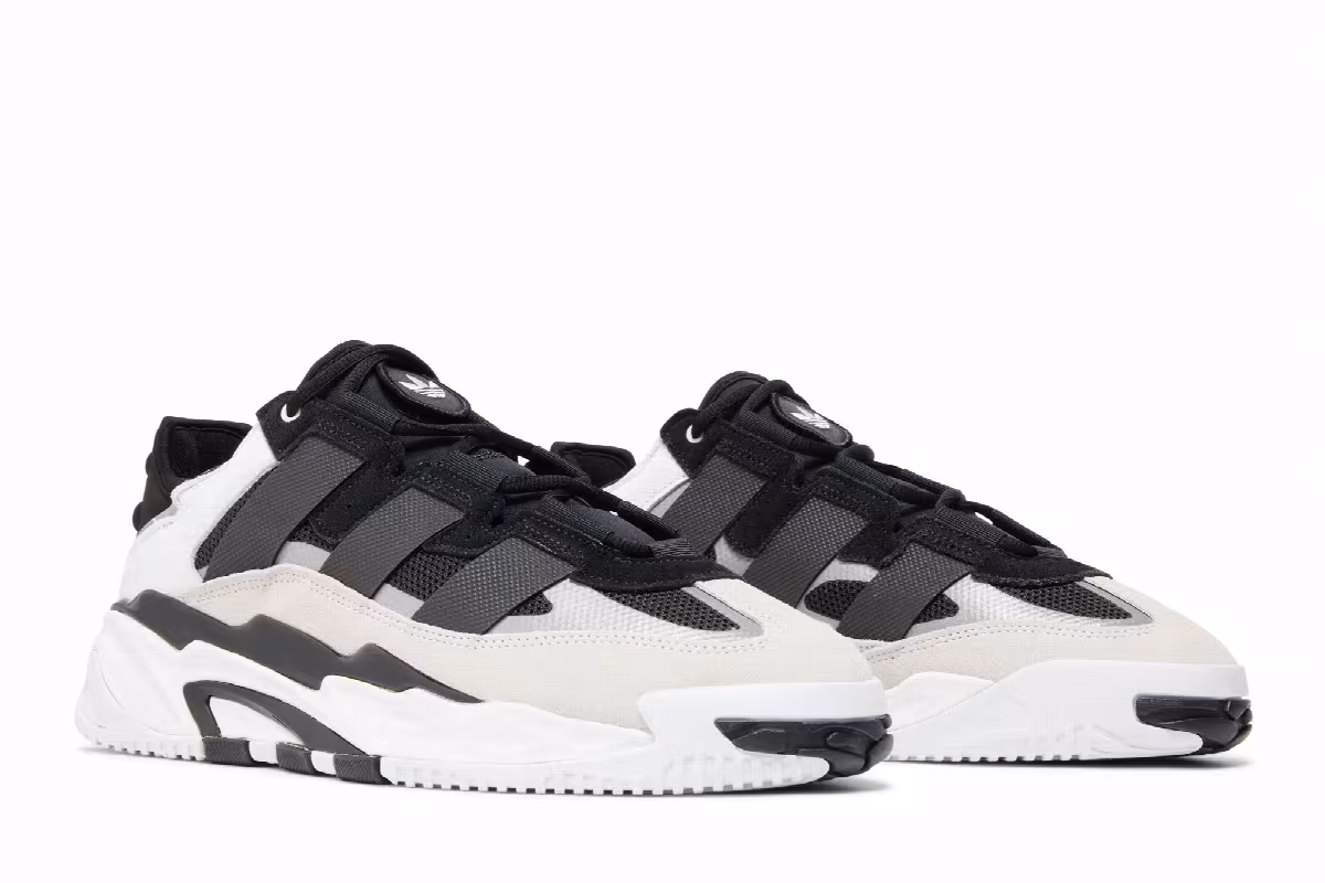 adidas Niteball Black White, view 9