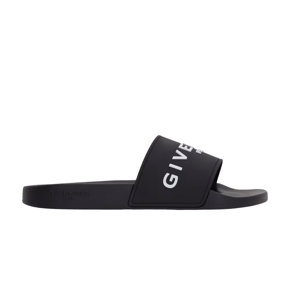 Givenchy Logo Slide Black