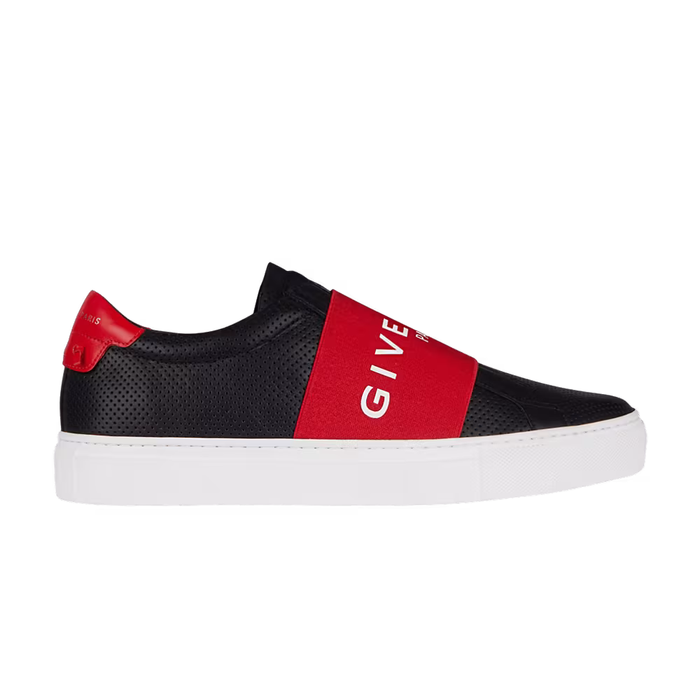 Givenchy Urban Street Low Perforated Black Red