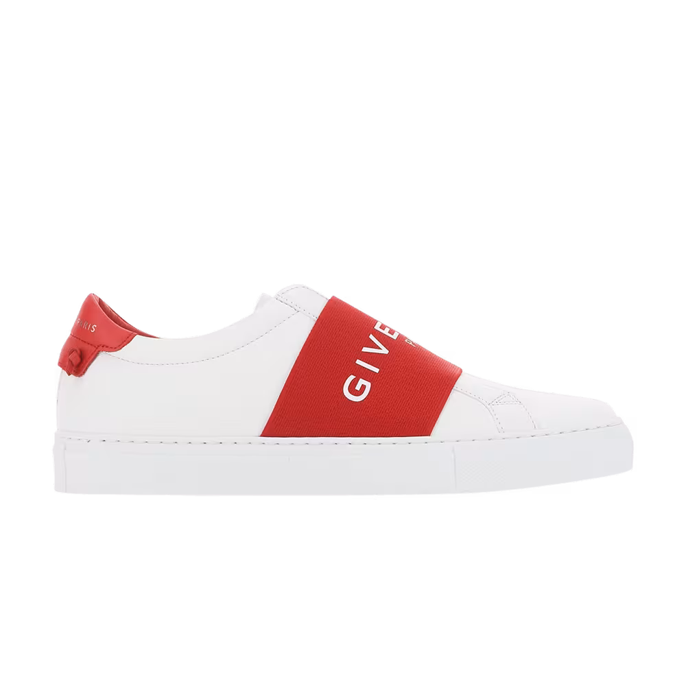 Givenchy Women's Strap Urban Street Logo - White Red