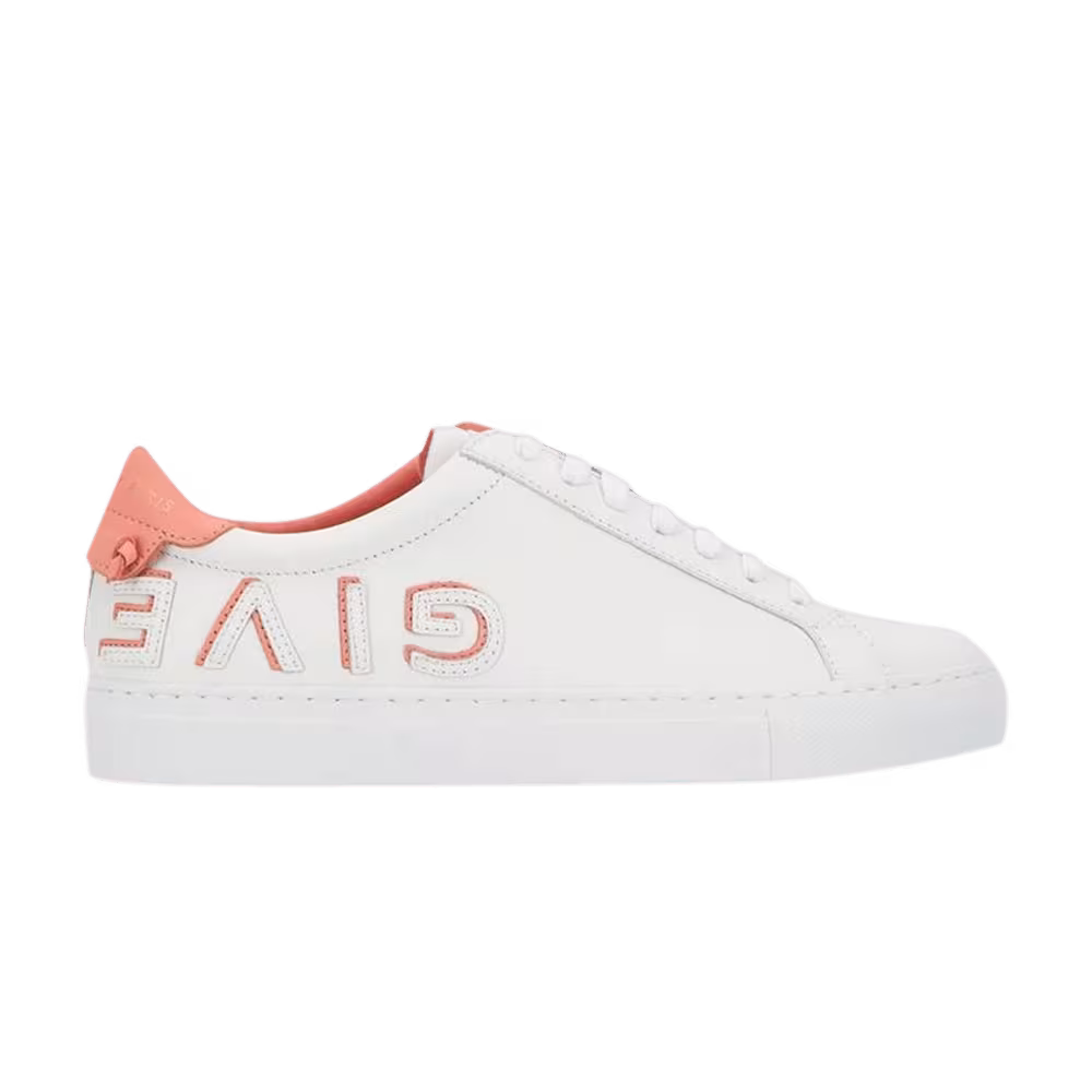 Givenchy Women's Urban Street Low Reverse Logo - White Flamingo