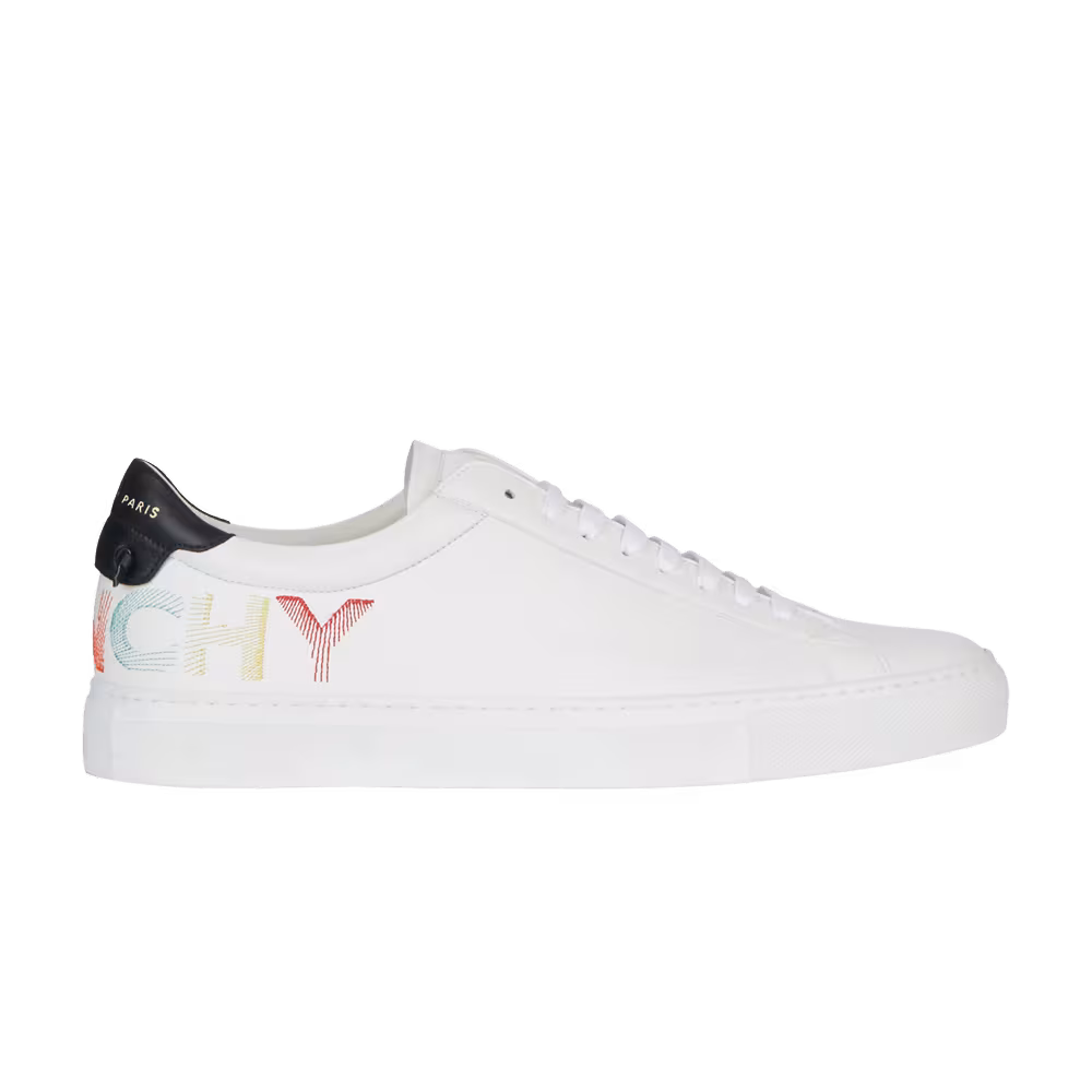 Givenchy Urban Street Low Embroidered Logo - White