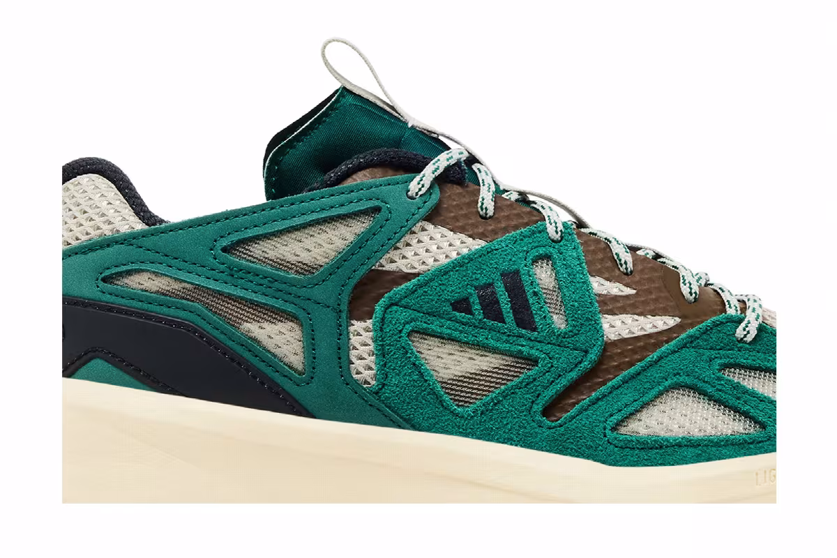 adidas Kantai Trail Putty Grey Collegiate Green, view 3