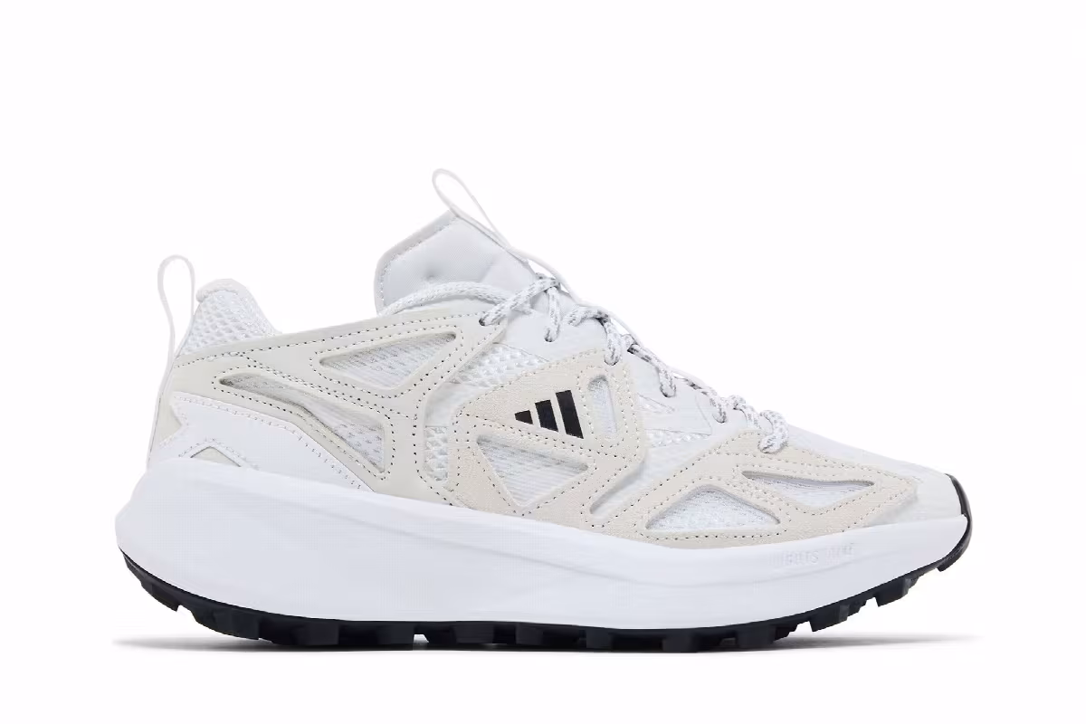 adidas Women's Kantai Trail Crystal White Black, view 2
