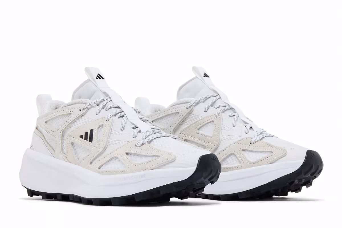 adidas Women's Kantai Trail Crystal White Black, view 9