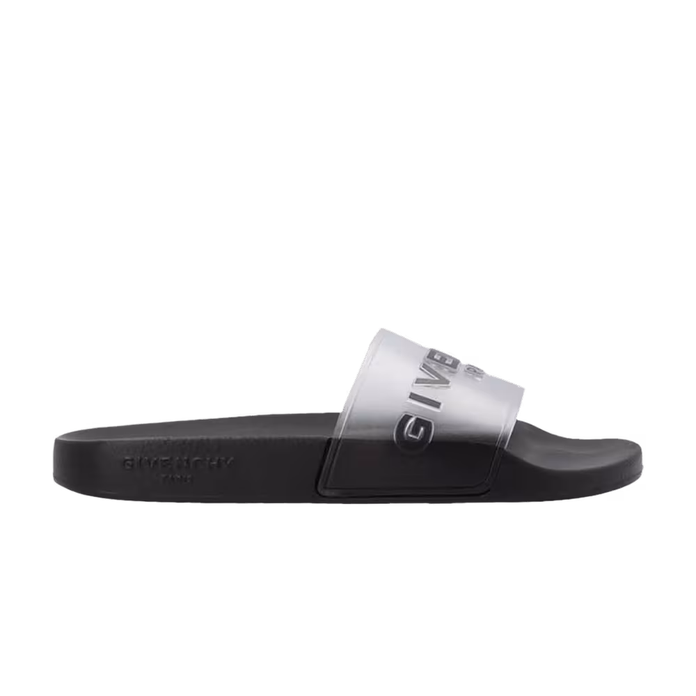 Givenchy Women's Slide Transparent White Black