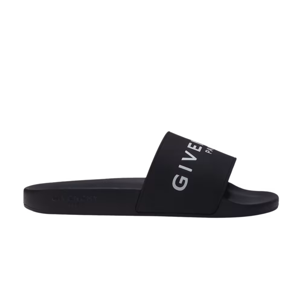 Givenchy Logo Slide Black