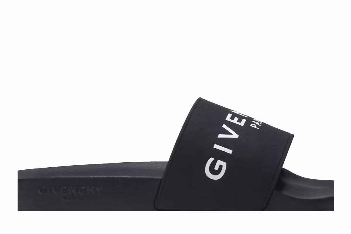Givenchy Logo Slide Black, view 3