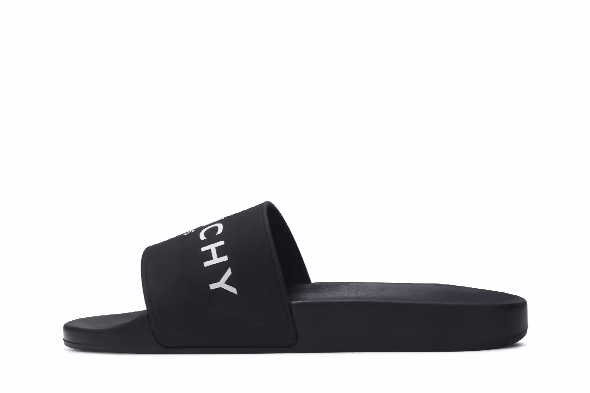 Givenchy Logo Slide Black, view 4