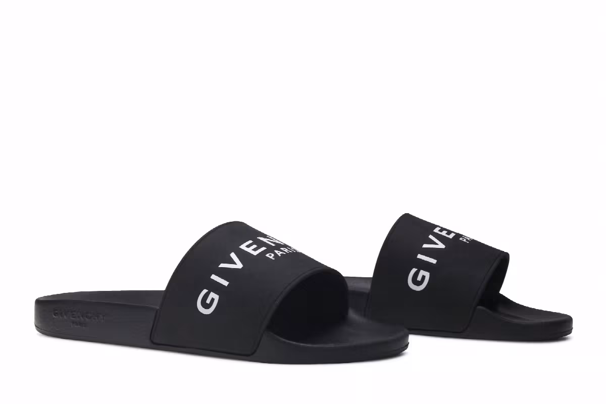 Givenchy Logo Slide Black, view 9