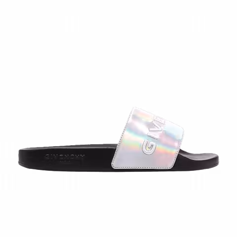 Givenchy Logo Slide 'Black Iridescent'