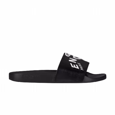 Givenchy Embroidered Flat Slide 'Black'